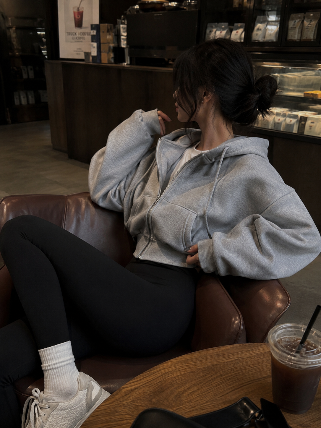 Жіноча спортивна олімпійка Soft Motion Premium — Світло-сірий